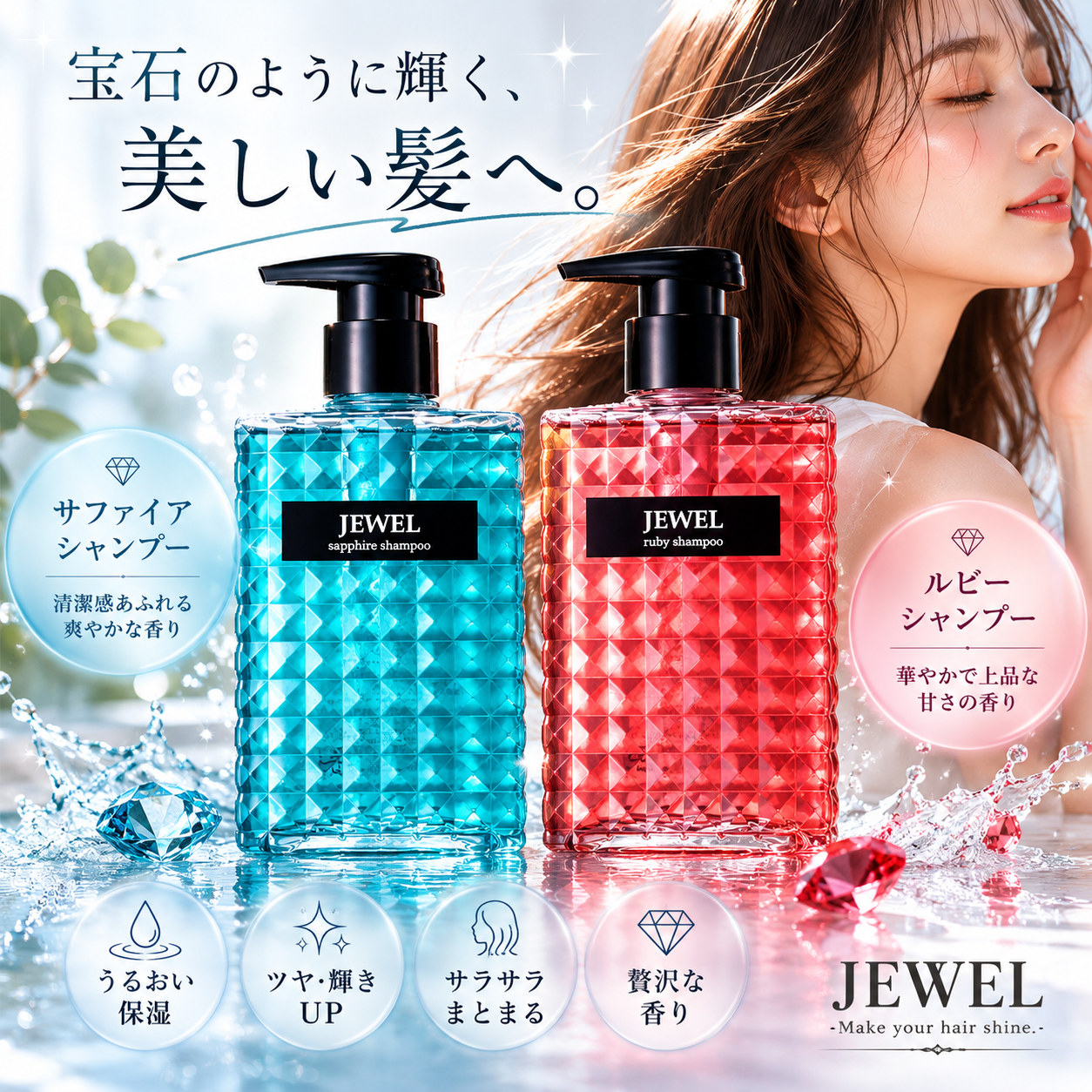 サロン品質の美髪ケアを、ご自宅で。